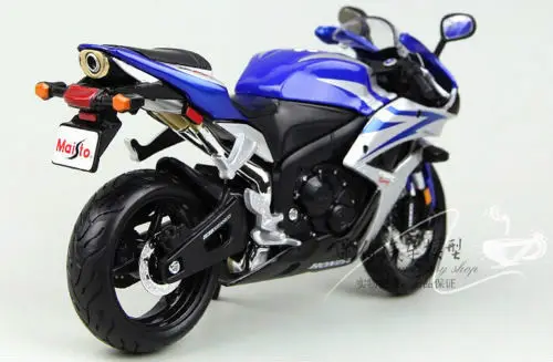 Maisto 1:12 Honda CBR600RR CBR 600RR собрать DIY мотоцикл велосипед Модель игрушки Синий в коробке