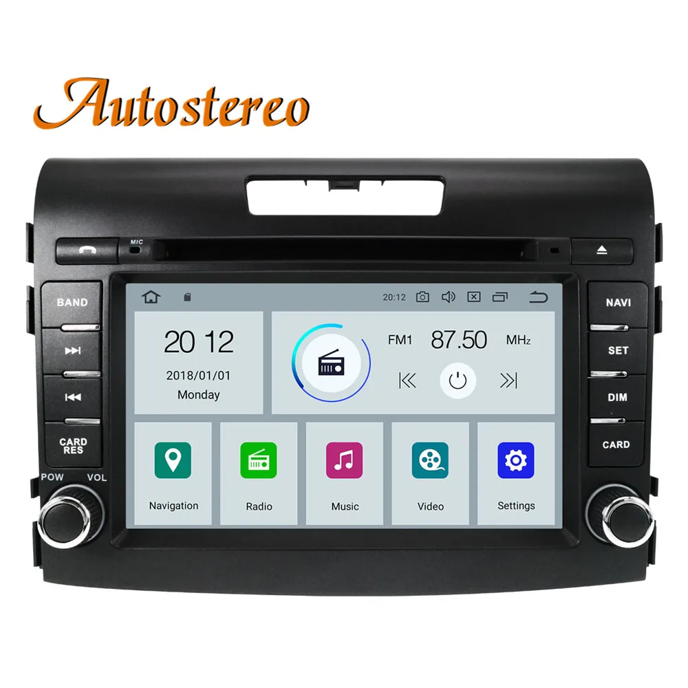 Best Android 9 Car DVD Player for Honda CRV 2012-2016 GPS navigation stereo head Unit 2 DIN Radio tape recorder multimedia player IPS 2