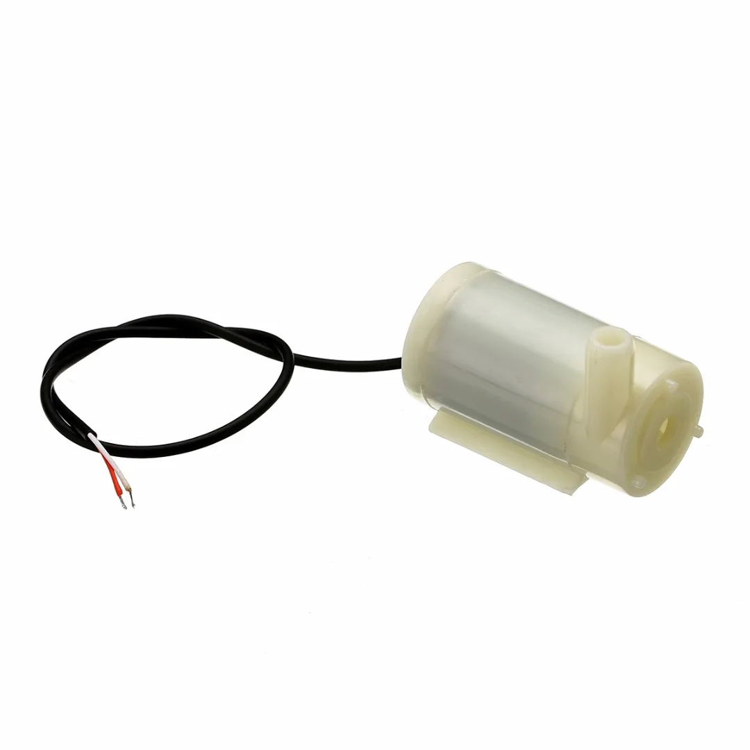 Mini Submergible DC Bombas de Motor 3V 120L//H Bajo Nivel de Ruido de Maxima El