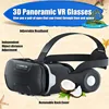 Blu-Ray VR Виртуальная реальность 3D очки коробка стерео VR Google картонная гарнитура шлем для IOS Android смартфонов, Bluetooth рокер ► Фото 3/6