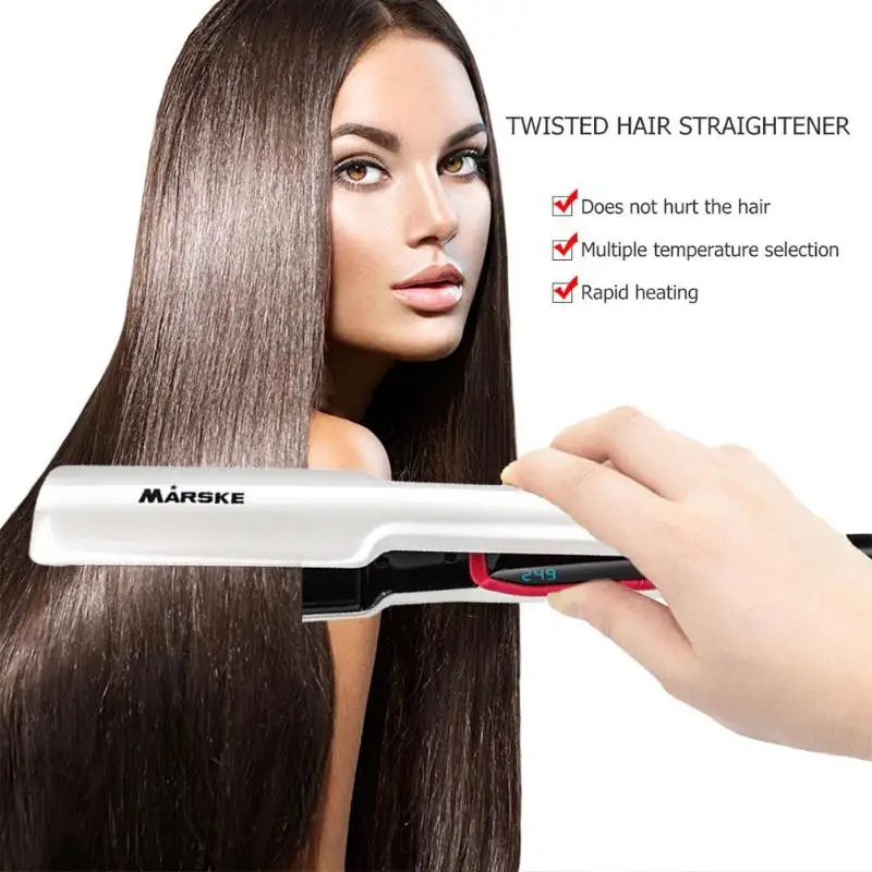 

110-240V Professional Hair Straightener Straightening Irons Ceramic Fast Heating Hair Curler Irons Styling Tools
