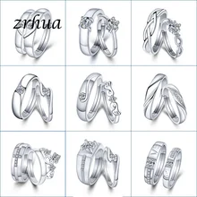 ZRHUA Высококачественная оригинальная кольца из стерлингового серебра 925 для мужчин и женщин, повседневные аксессуары для пальцев, Стерлинговое серебро, ювелирные изделия