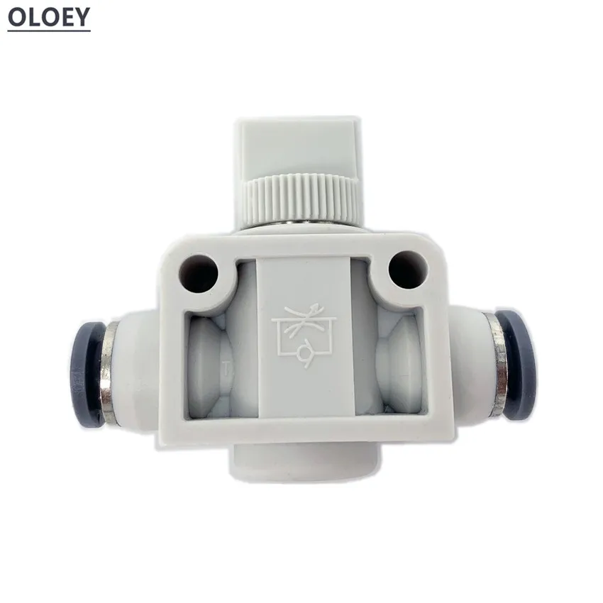 

HVFF 2/Two Ways Quick Fittings Pneumatic Air Push Connector Tube Hose Plastic Pneumatic Parts OD 4 6 8 10 12mm