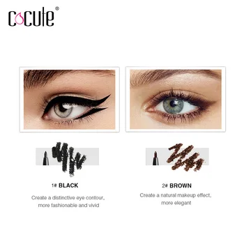 

1pc Eyeliner Brown Black Eyes Makeup Waterproof Pencil Black Eye Liner Pen Long-lasting Quick Drying Cosmetic Makeup Tool