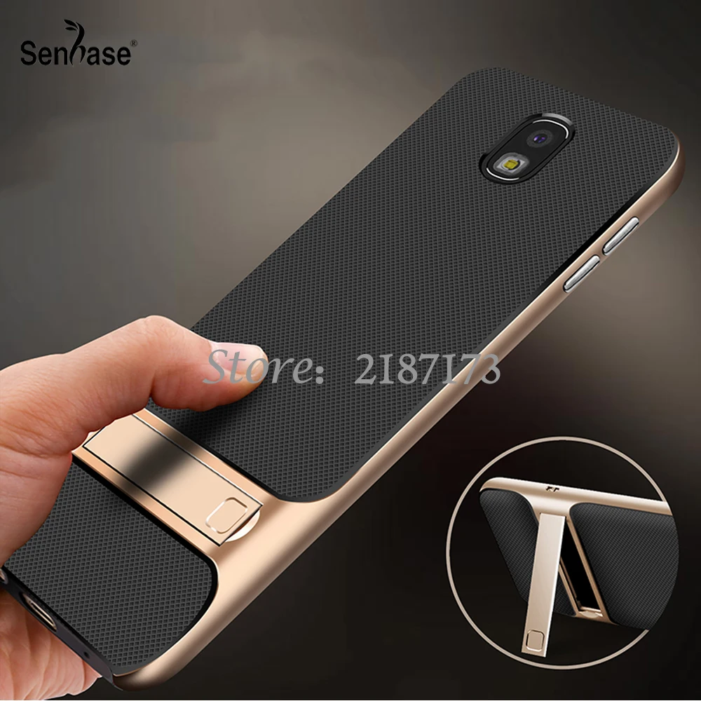 Ультратонкий чехол подставка для Samsung Galaxy J7 Pro ТПУ + ПК 2 в 1 2017 J730F|for samsung galaxy|tpu pc2 in |