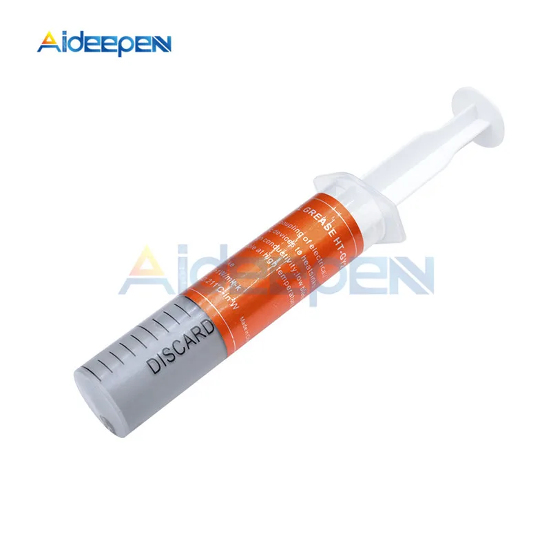 Gray 30g HY410 HY510 HY710 HY810 серая силиконовая паста, Теплопроводящая паста, Серебряная термопаста 2 г/10 г/20 г/30 г - Цвет: Gray 30g