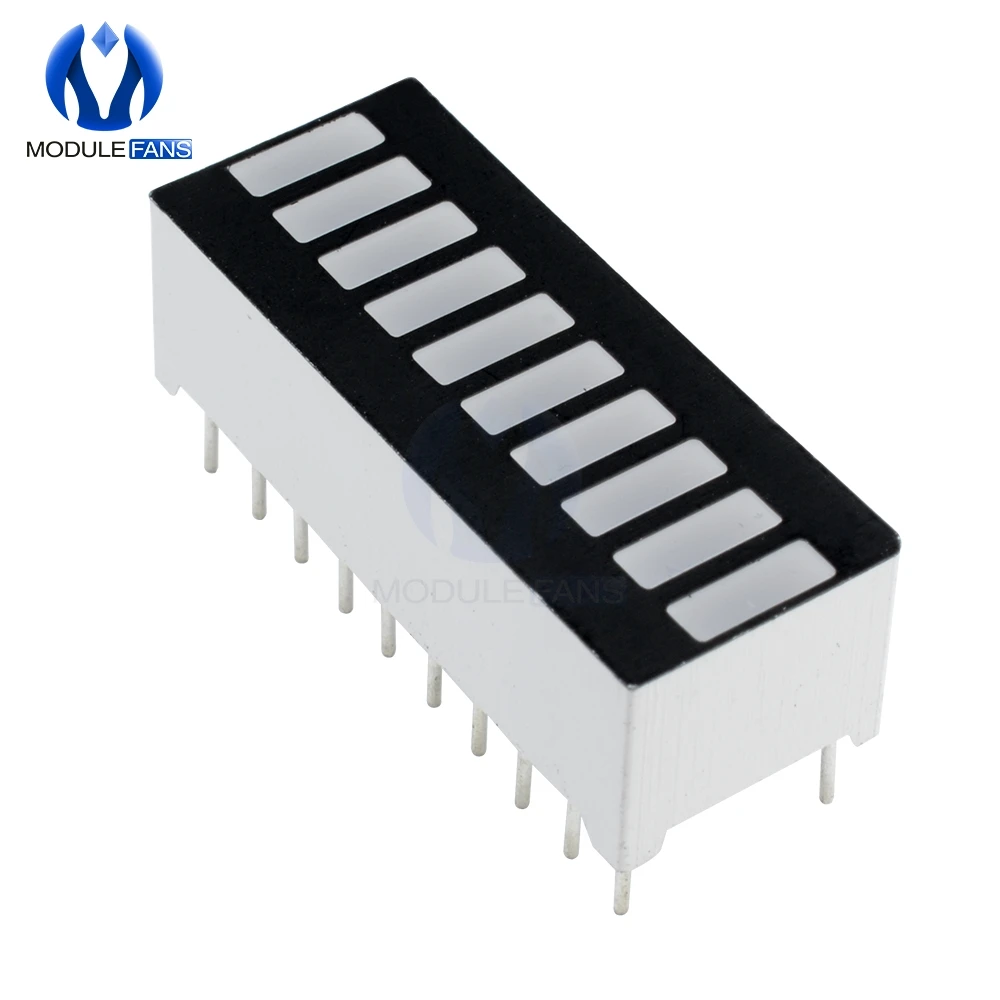 2 шт. светодиодные 10 сегментные гистограммы несколько цветов|bar graph|led display modulelight |