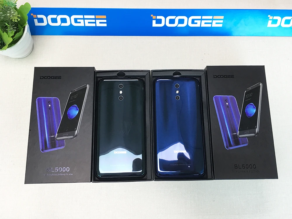 DOOGEE BL5000 Android 7,0 12V2A Быстрая зарядка 5050mAh 5,5 ''FHD MTK6750T Восьмиядерный 4 Гб ОЗУ 64 Гб ПЗУ Двойная камера 13,0 МП смартфон