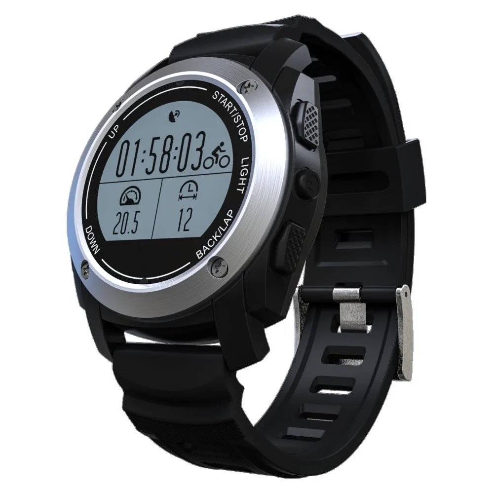 

Smartch GPS Sport Smart Watch S928 Bluetooth Watch Heart Rate Monitor Pedometer Speed Tracker Pressure Altitude Waterproof