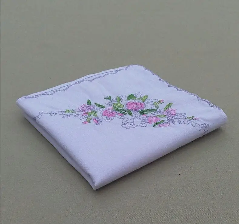 Новое поступление высокое качество хлопок компьютерная вышивка платок кружева Цветочный платок - Цвет: Фиолетовый