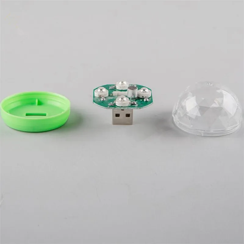Светодиодная USB лампа для автомобиля 5 В RGB 4 Вт|Ночники| |