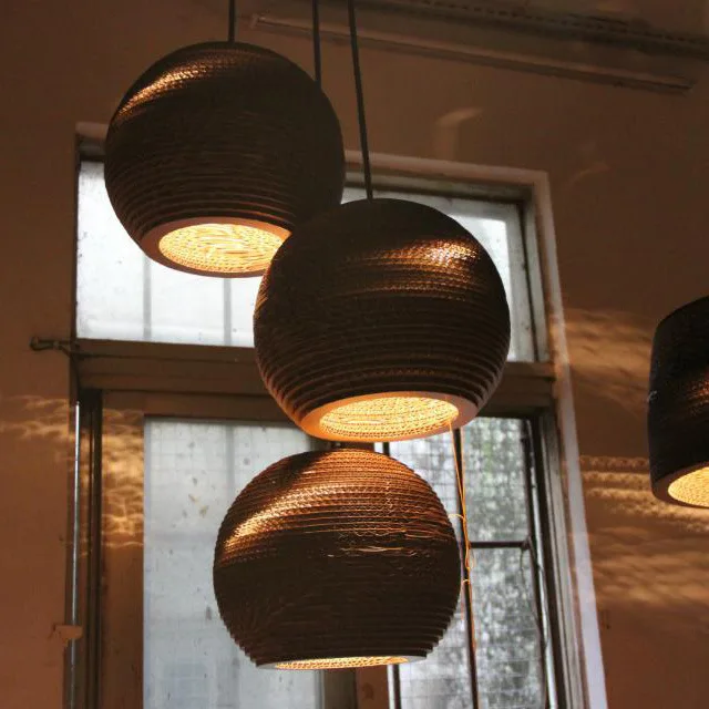 Nordic IKEA cardboard chandelier lighting designer chrysalis cafe ... Nordic IKEA cardboard chandelier lighting designer chrysalis cafe ...