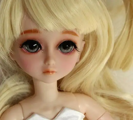 

FULL SET Top quality 1/6 bjd 30cm pvc doll girl wig clothes all included night lolita reborn baby doll mengdy best gift kid toy