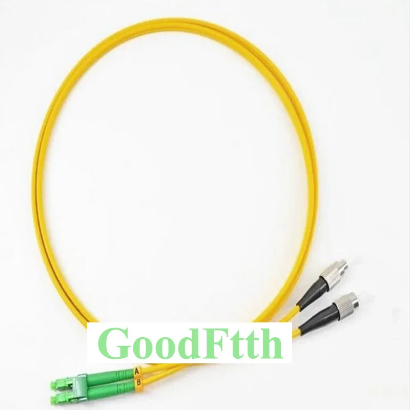 

Fiber Optic Patch Cord Jumper FC-LC/APC LC/APC-FC/UPC SM Duplex GoodFtth 100-500m