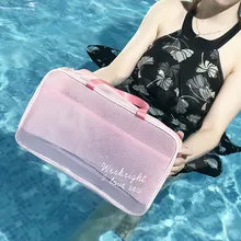 Большая вместительная пляжная сумка, отделение для сухого и мокрого спорта, Мужская и Женская водонепроницаемая сумка, сумка для банного полотенца, горячая Весенняя фитнес-сумка для плавания