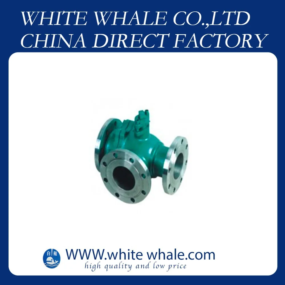 

China low price Flange Connecting L type three-way 1/2 inch Stainless Steel 304 ball valve price