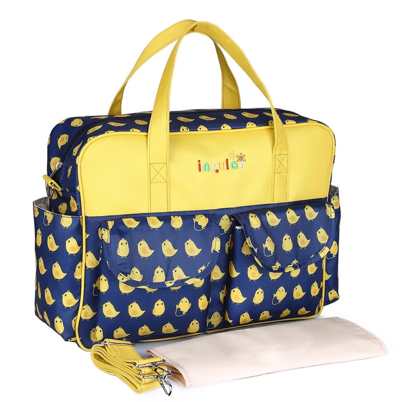 Baby Nappy Durable Bags Large Diaper Multifunction Handbag Waterproof Tote Mummy Messenger Baby Stroller Maternity Bag BB6051 (5)