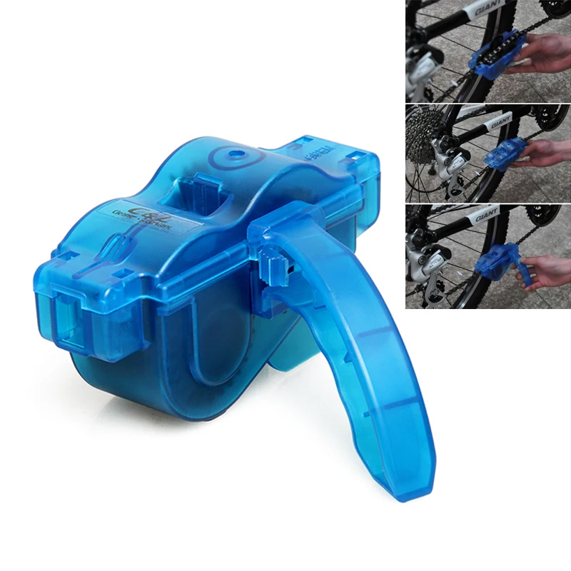 Bicycle Chain Cleaner Cycling Bike Machine Brushes Scrubber Wash Tool