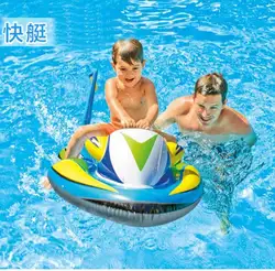 Лидер продаж летние открытый воды площадка лодка надувная игр, плавательный pool.117 * 77 надувные игры пловец