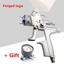 Forged version Jet 5000B HVLP jet gun gravity spray gun with 1.3mm nozzle 5000B RP 4000B RP pneumatic spray gun car spray gun