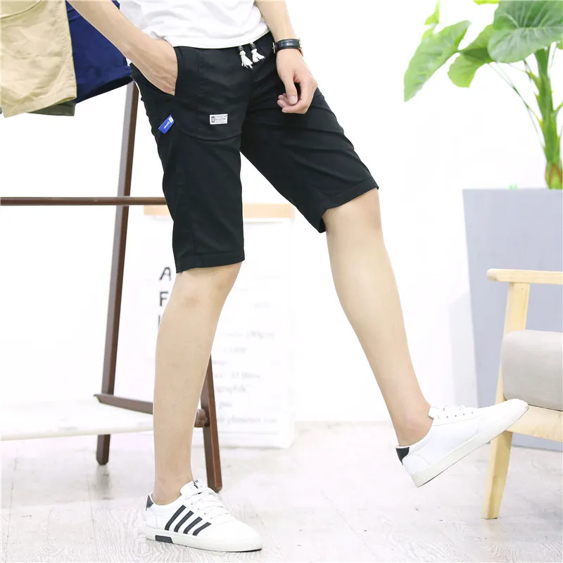 Simple Summer Cargo Shorts Men Cotton Joggers Casual Short Home Pockets Sport Solid Plus Size Khaki Black Blue Street Wear 5XL Simple Summer Cargo Shorts Men Cotton Joggers Casual Short Home Pockets Sport Solid Plus Size Khaki Black Blue Street Wear 5XL