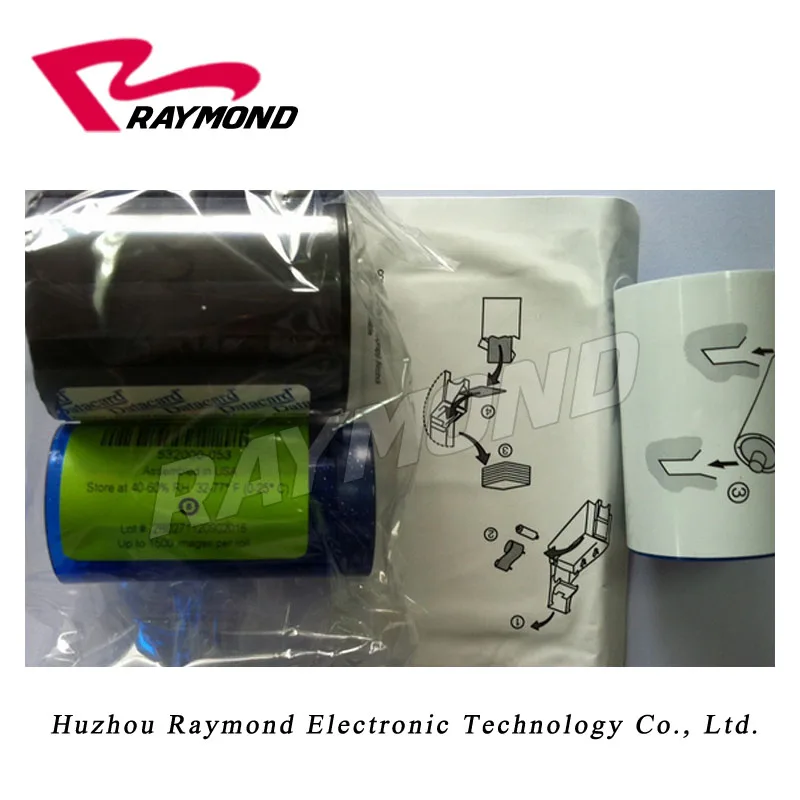 Original Datacard SP55 532000-053 Black Monochrome High Quality Ribbon Kit  1,500 prints for Datacard SD260 SD360 SP75 SP35 AliExpress