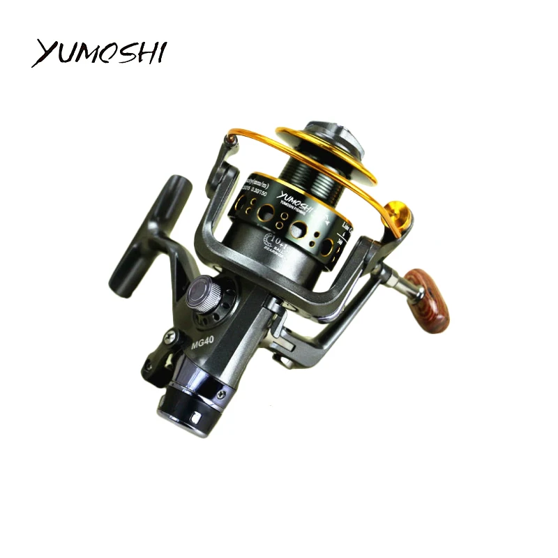 Yumoshi 3000 6000 металлическая спиннинговая Рыболовная катушка 10 + 1BB для ловли карпа в