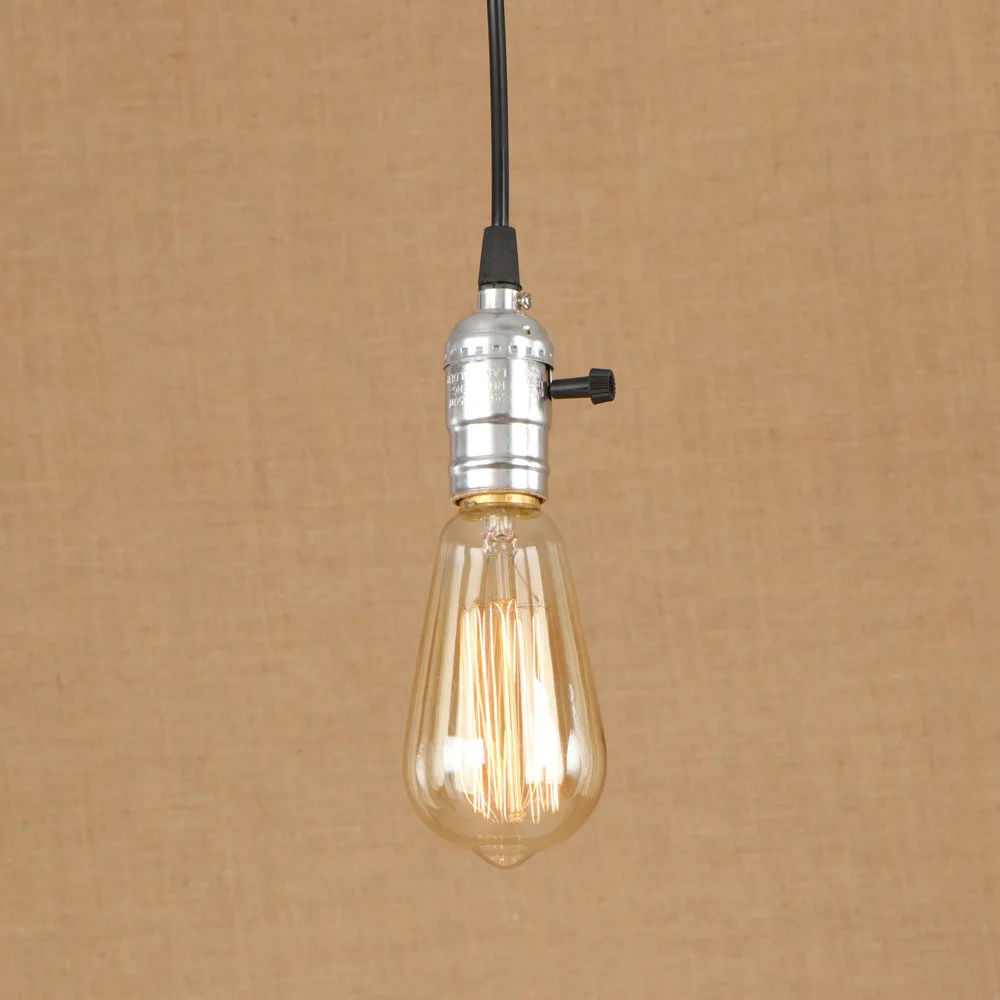 Винтажный подвесной светильник с железной росписью E27 220 В светодиодный подвесной светильник 12 стилей светильник для ресторана, спальни, гостиной, кухни, кафе-магазина