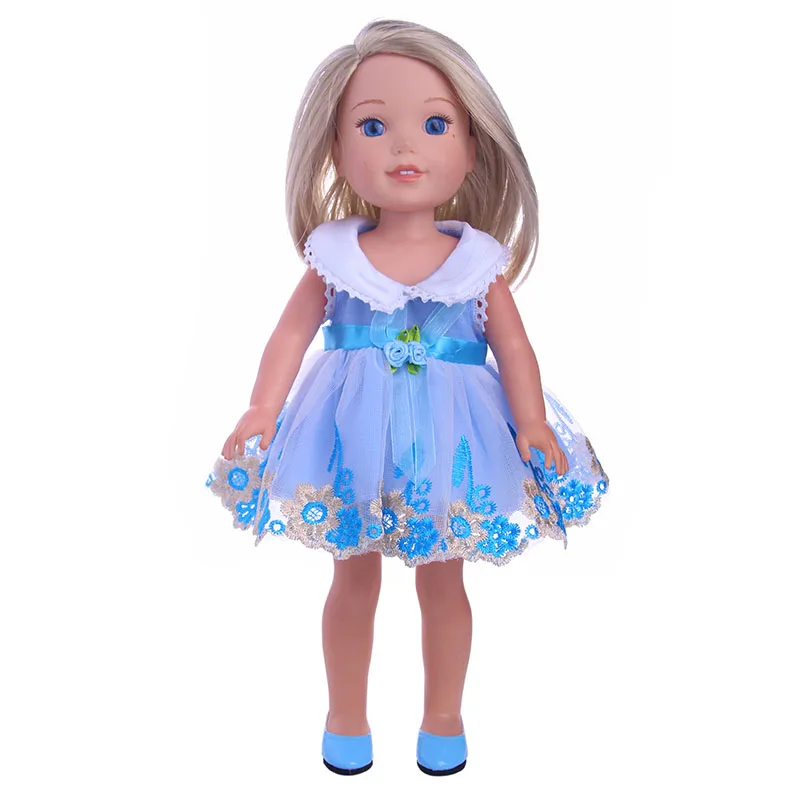 Кукла Одежда для кукол ручной работы платье юбка кролик обувь багаж для 14,5 дюймов Wellie Wisher кукла Рождественская игрушка для поколения
