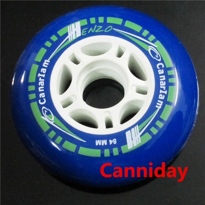 16 PCS Inline speed skating high elastic abrasion, skate wheels,skating