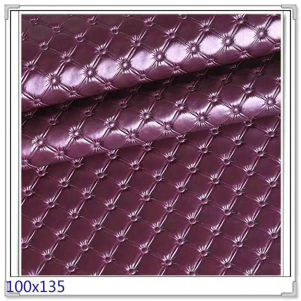 1 метр ПВХ искусственная кожа ткань эко синтетический кожзам обивка ткань диван мебель для гостиницы материал Tissu Telas Tessuto - Цвет: 2purple