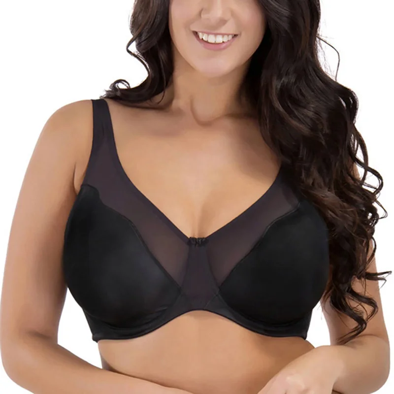 34 36 38 40 42 C D DD DDD E F Women Full Coverage Plus Size Non Padded