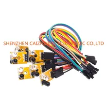 Eight Road 8 Channel Infrared Detector Tracking Transmission Line Obstacle Avoidance Sensor Module for font b