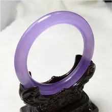 Ювелирные изделия из Китая фиолетовый Лавандовый браслет из драгоценных камней