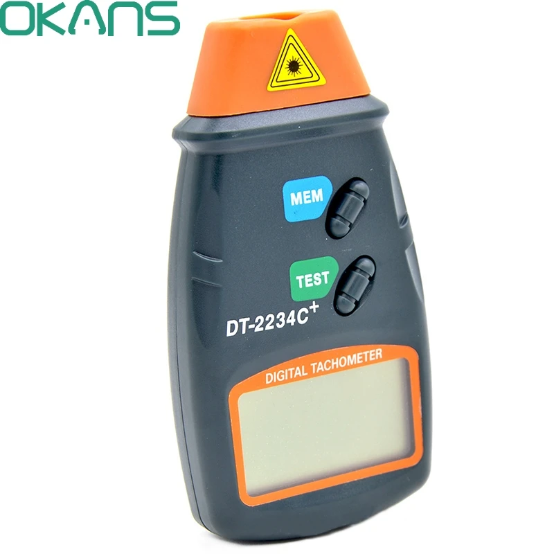 Handheld Digital Laser Tachometer RPM Meter Non Contact Motor Speed