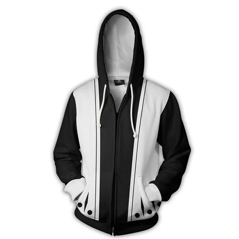 Coshome аниме Блич Ичиго Куросаки маскарадные костюмы для мужчин и женщин толстовка