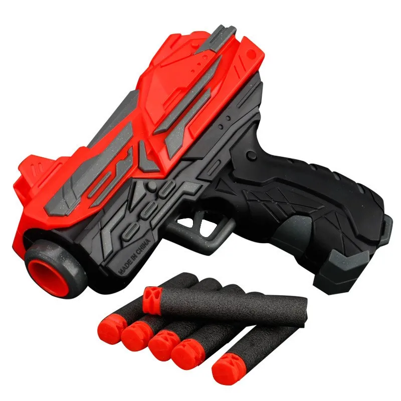 Новое поступление ручной пистолет с мягкими пулями подходит для Nerf пустотелые
