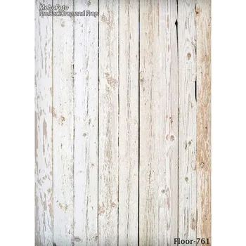 

Thin fabric cloth printed wood photography background children backdrop Floor-761