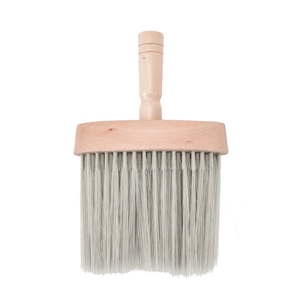 

1pcs Wooden Handle Hair Cutting Hairdressing Styling Salon Neck Hair Duster Clean Cleaning Brush Barbers Cutting Tools