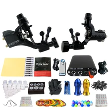 Стрекоза тату-машина роторная машина 2 Pro Пулеметы Электропитание Иглы ручки наконечники