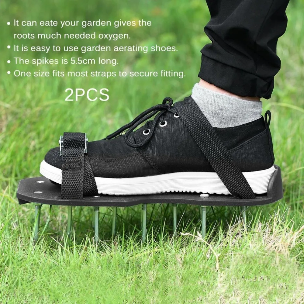 2pcs/set Epoxy Floor Paint Spikes Shoes Garden Lawn Shoe