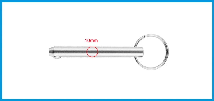 10*70 мм BSET MATEL нержавеющая сталь 316 морской ранг быстросъемный шариковый штифт для ЛОДКИ БИМИНИ верхней палубы шарнир морской лодки