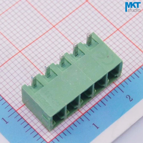 Коннектор для клеммной колодки с прямым углом 5P 100 мм 3 81 шт.|block wooden|connector powerblock bearing