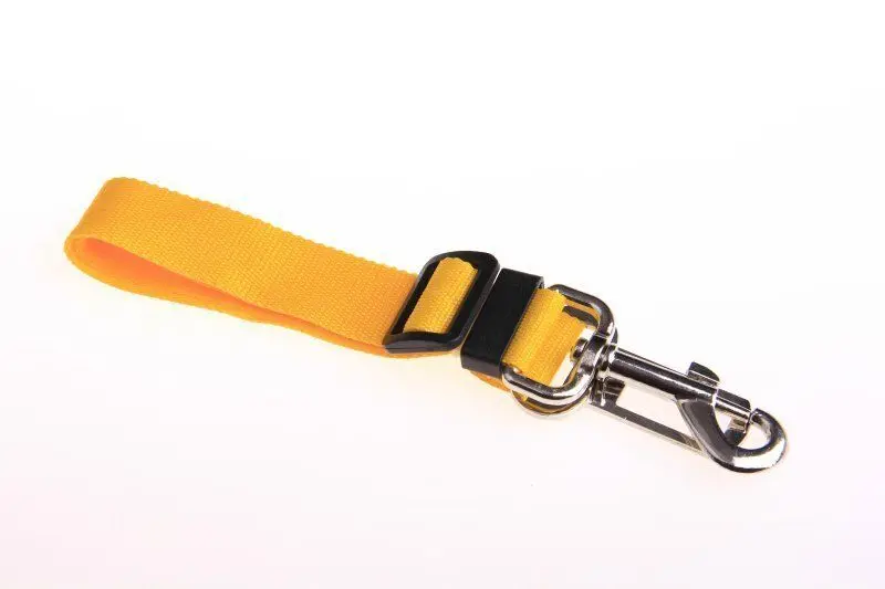 B25 собака ремня автокресла высокого качества ремень безопасности для животных ремни безопасности поводок зажим, собачка автомобильный ремень безопасности держать вашу собаку в безопасности - Цвет: orange