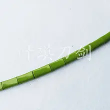 S0307 ниндзя имитация бамбука меч ж/оболочка ручка HAMON лезвие зеленый или черный 40"