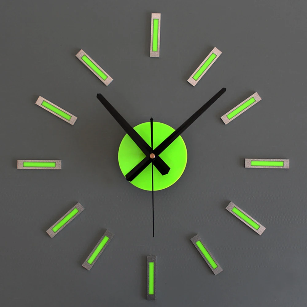 Новинка! модные часы, настенные часы Horloge 3d, сделай сам, акриловые зеркальные наклейки, украшение дома, для гостиной, кварцевые иглы