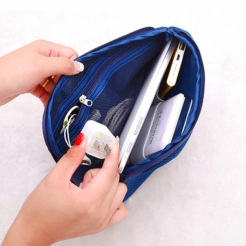 

Creative Travel Accessories Bag Charger Earphone Cable bag Shockproof Digital USB Case Makeup Cosmetic Organizer
