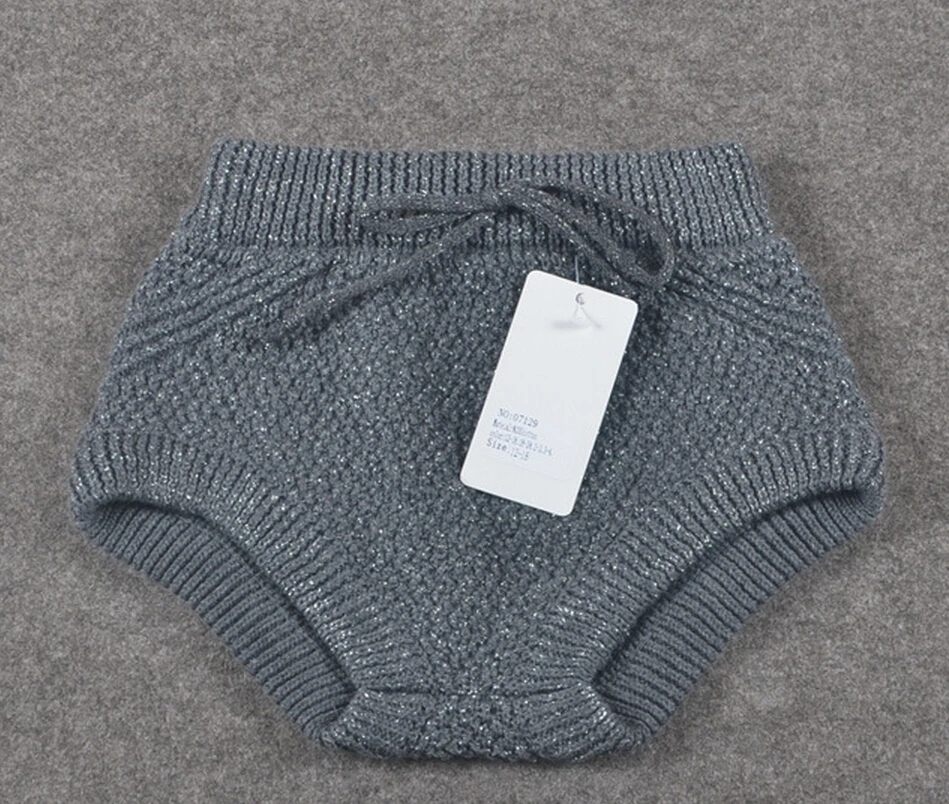 knitted baby shorts