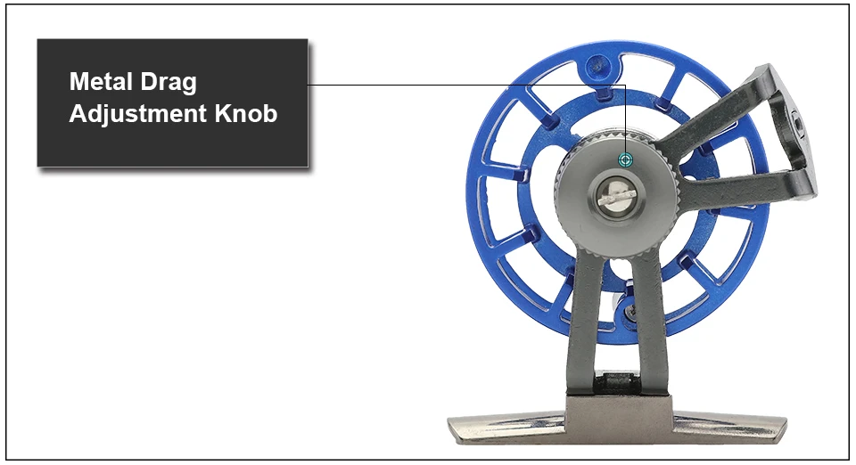K8356 Full Metal Ultra-light Former Ice Fishing Reels Gear Ratio 11 Right Hand Fly Fishing Reel CNC Machined Aluminum 5 Colors (14)
