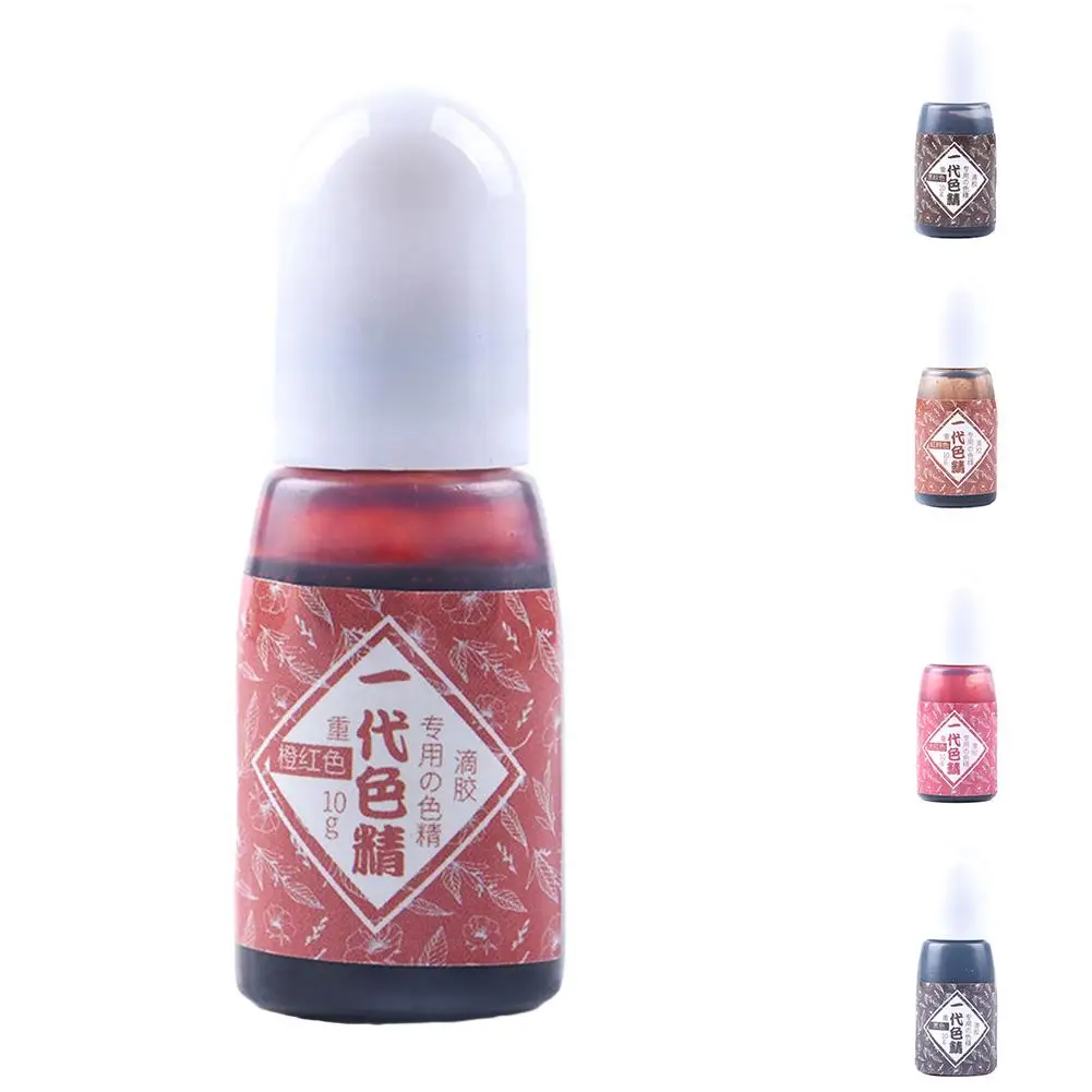 

10ml UV Resin Liquid Coloring Dye Pigment Epoxy for DIY Jewelry Making Crafts Epoxy Resin Pigment Colorant UV Resin